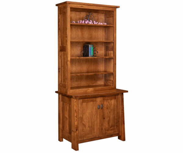 Freemont Mission 2 Door Credenza With Hutch