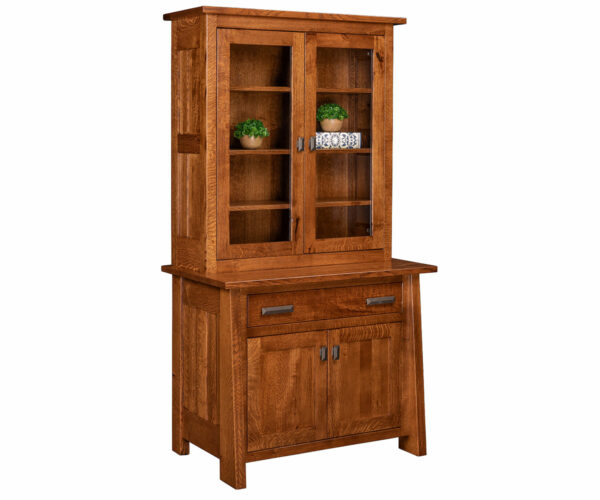 Freemont Mission 1 Drawer Credenza With Hutch