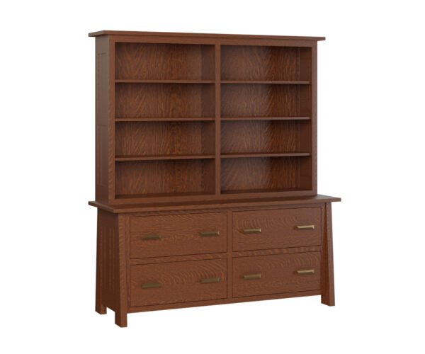 Freemont Mission Lateral Credenza with Hutch