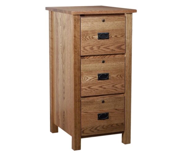 Classic Mission 3 Drawer File Cabinet