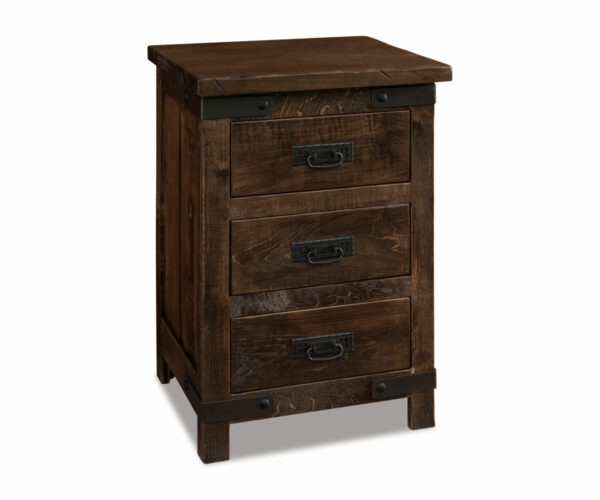 Ironwood 3 Drawer Nightstand