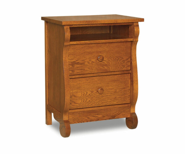 Old Classic Sleigh 2 Drawer Nightstand
