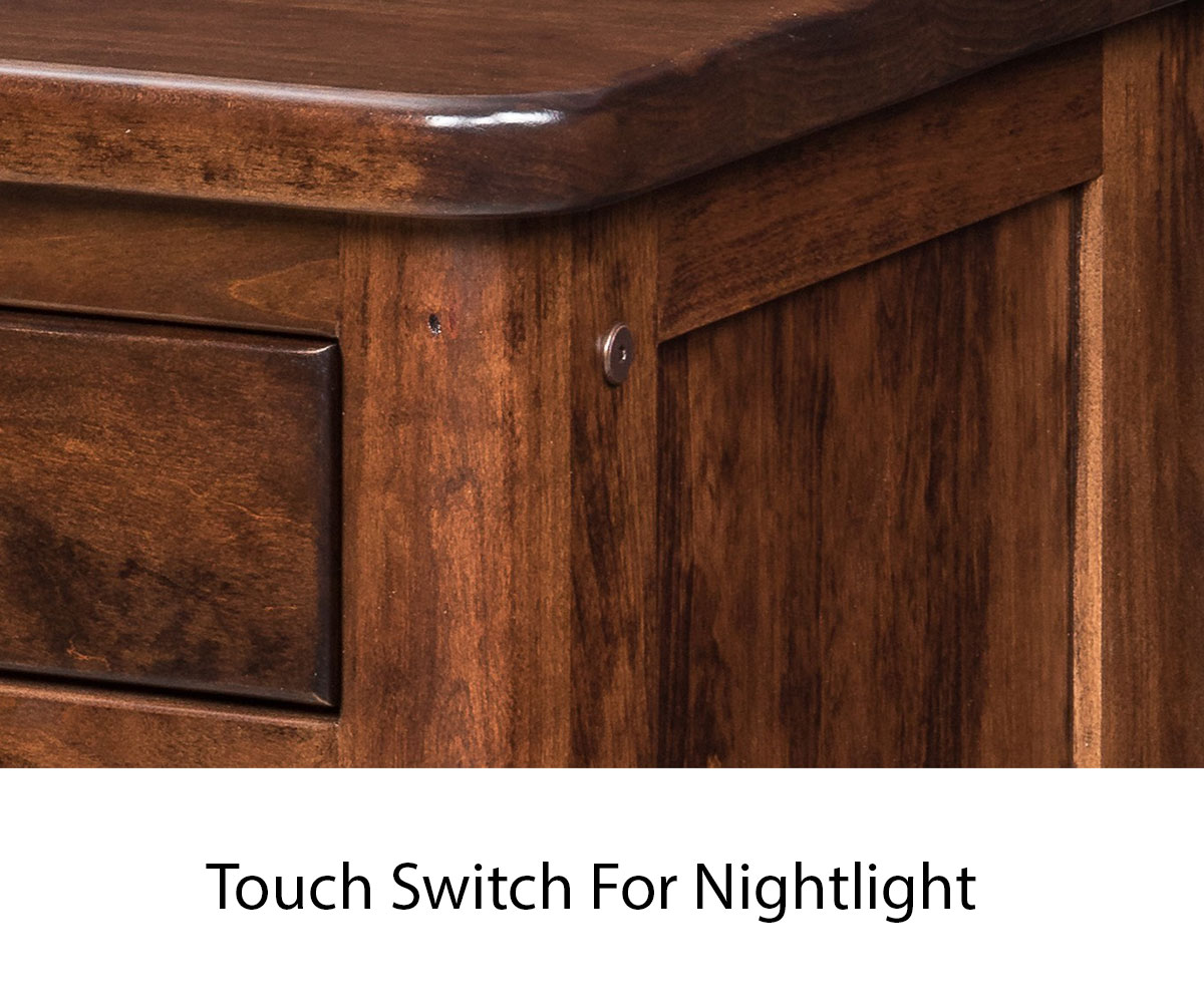 Bay Pointe 1 Drawer Small Nightstand - Image 3