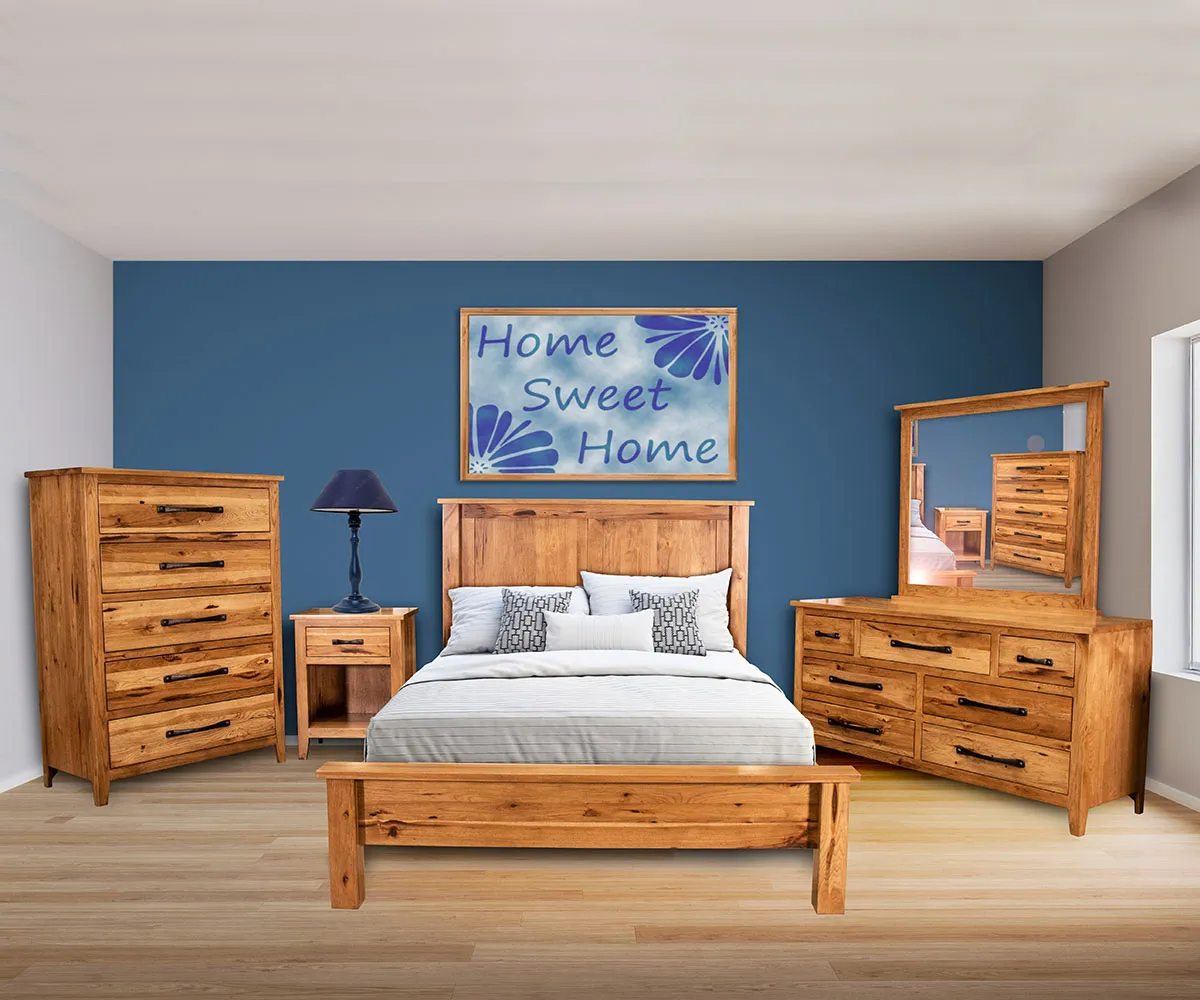 Ridgecrest Flush Mission Bed - Image 3