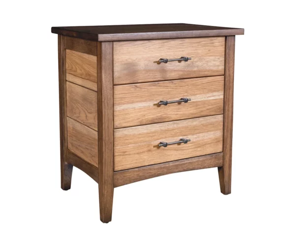 Phoenix 3 Drawer Nightstand
